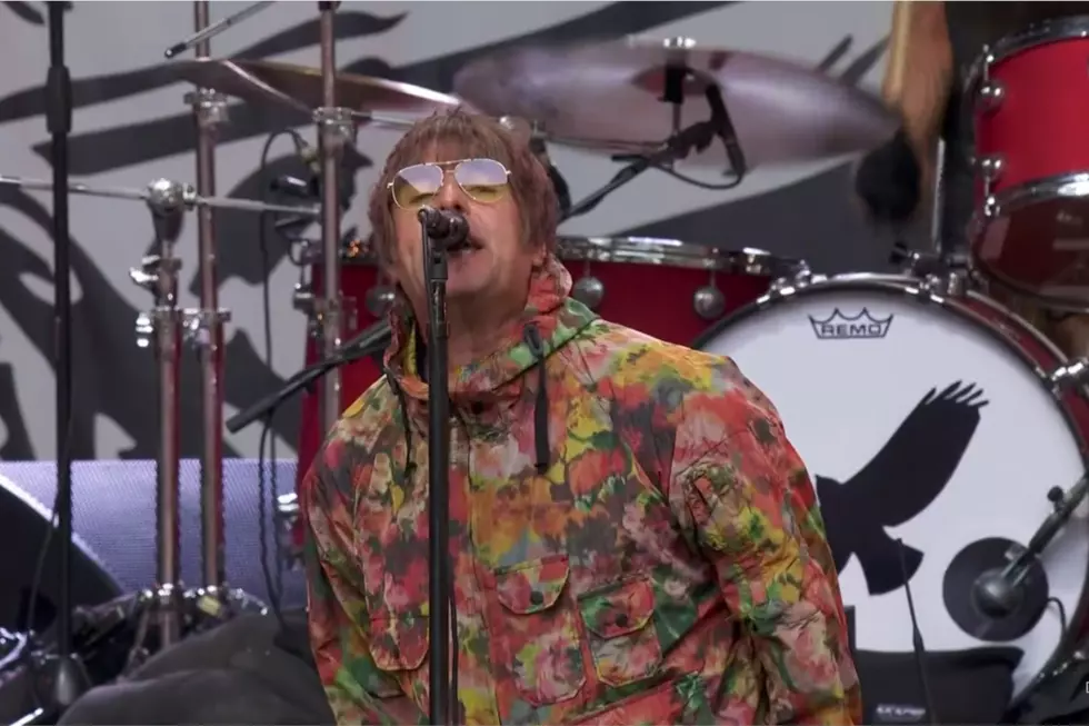 Liam Gallagher Opens the Taylor Hawkins Tribute Concert with Foo Fighters