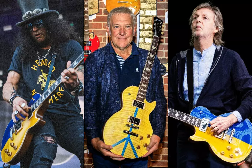 Slash, Lifeson, McCartney Sign On for Ukraine Benefit Auction