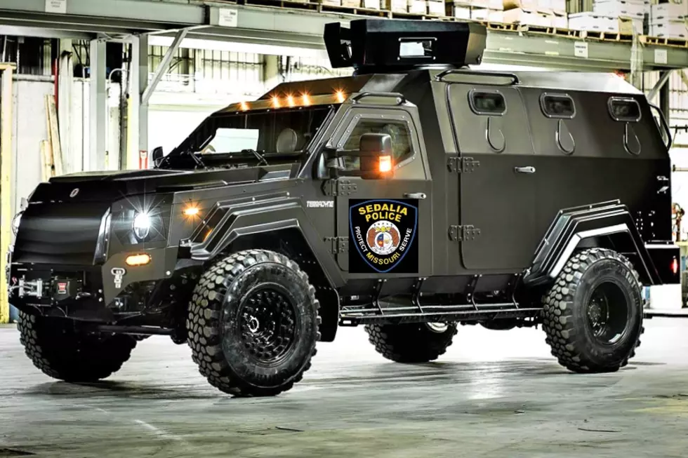 Sedalia Police To Get New Armored Vehicle To Enhance Officer Safety